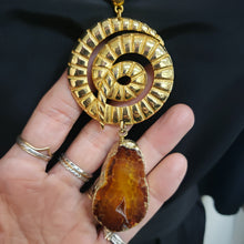 Load image into Gallery viewer, Coiled - Brazilian Fire Agate