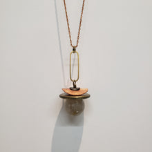 Load image into Gallery viewer, Saturna Sphere pendant necklace - Golden Rutilated Quartz