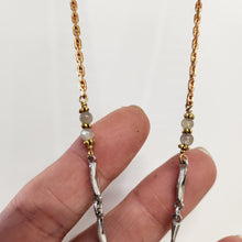 Load image into Gallery viewer, Large Vintage Oval Locket - Mixed Metals