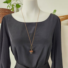 Load image into Gallery viewer, Saturna Sphere Pendant Necklace - Smoky Quartz