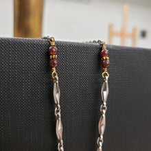 Load image into Gallery viewer, Bohemian Ocean Jasper Tassel Fringe Necklace