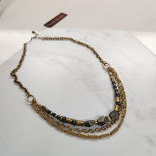 Load image into Gallery viewer, Trio Protection Collar - Pyrite, Apatite