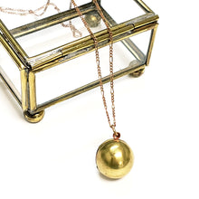 Load image into Gallery viewer, Vintage Sphere Locket