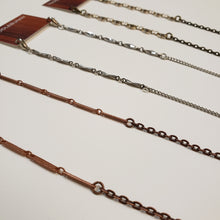 Load image into Gallery viewer, Glasses Chain Vintage Copper bar chain
