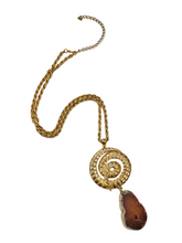 Load image into Gallery viewer, Coiled - Brazilian Fire Agate