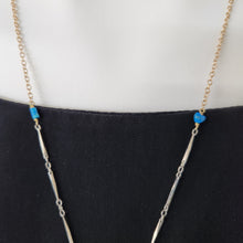 Load image into Gallery viewer, Small Vintage Oval Locket Necklace - Mixed Metals
