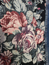 Load image into Gallery viewer, Reworked Denim Jacket - Floral Garden Dark XL
