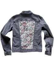 Load image into Gallery viewer, Reworked Denim Jacket - Granny Floral
