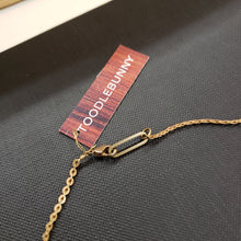 Load image into Gallery viewer, Brass Bar Modern Choker Necklace
