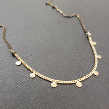 Load image into Gallery viewer, Seven Delicate Layer Necklace - Pyrite

