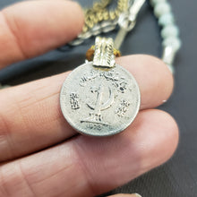 Load image into Gallery viewer, Kuchi Coin Multi Chain Layered Stone Bracelet - Sesame Kiwi Jasper
