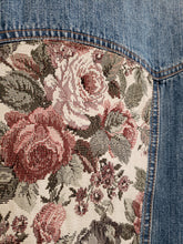 Load image into Gallery viewer, Reworked Denim Jacket - Granny Floral
