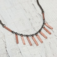 Load image into Gallery viewer, Mixed Metal Fringe Necklace
