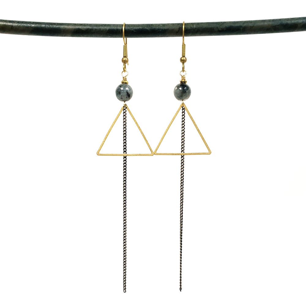 Triangle Duster Earrings - more colors available