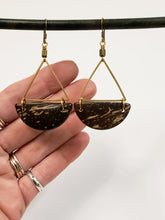 Load image into Gallery viewer, Geometric coco drop earrings
