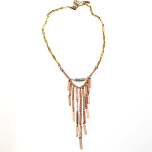 Copper Waterfall Necklace