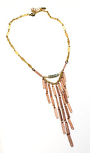 Load image into Gallery viewer, Copper Waterfall Necklace
