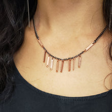 Load image into Gallery viewer, Mixed Metal Fringe Necklace
