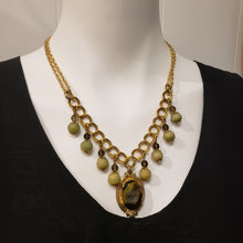 Load image into Gallery viewer, Natural Glam Collar Fringe Necklace

