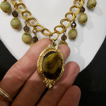 Load image into Gallery viewer, Natural Glam Collar Fringe Necklace
