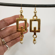 Load image into Gallery viewer, Gigi Drop Earrings - Riverstone
