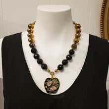 Load image into Gallery viewer, Cloisonne Black Onyx Collar
