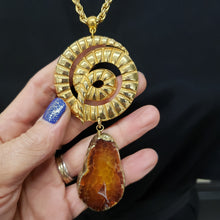 Load image into Gallery viewer, Coiled - Brazilian Fire Agate
