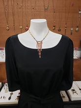 Load image into Gallery viewer, Copper Waterfall Necklace
