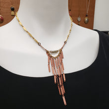 Load image into Gallery viewer, Copper Waterfall Necklace
