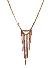Load image into Gallery viewer, Copper Waterfall Necklace
