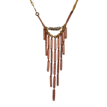 Load image into Gallery viewer, Copper Waterfall Necklace
