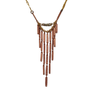 Copper Waterfall Necklace