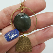 Load image into Gallery viewer, Domed Tassel - Ocean Jasper
